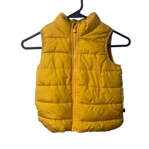 Baby Gap Kids Yellow ColdControl Puffer Vest Water Resistant Size 3 Years